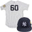 Gary Tuck Uniform - NY Yankees 2015 Game Used #60 Jersey and Hat  w/ Bernie Retirement Patch (5/24/2015)