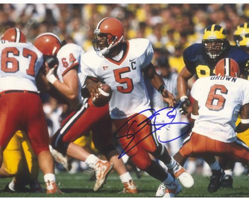 Donovan McNabb Rolling Right vs Michigan 8x10 Photo