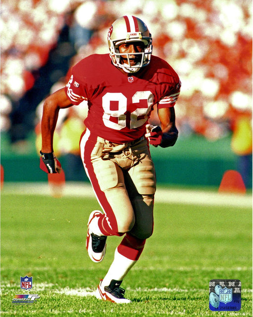 John Taylor Running in 49ers Uniform 8x10 Photo Uns  (PF - AAJR140)