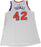 Lance Thomas New York Knicks 2015-16 Game Used #42 White Jersey (12/4/2015 vs. Brooklyn Nets) (2XL) (NKN02695)