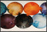 CELESTIAL SPHERES 28L X 28H Floater Framed Art Giclee Wrapped Canvas