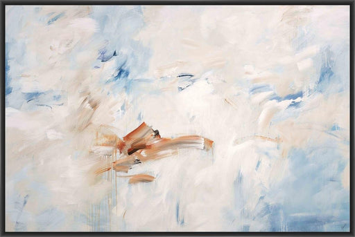 U PIN THE CLOUDS 28L X 28H Floater Framed Art Giclee Wrapped Canvas