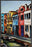 CANAL STREET 22L X 28H Floater Framed Art Giclee Wrapped Canvas