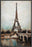 PARIS 22L X 28H Floater Framed Art Giclee Wrapped Canvas