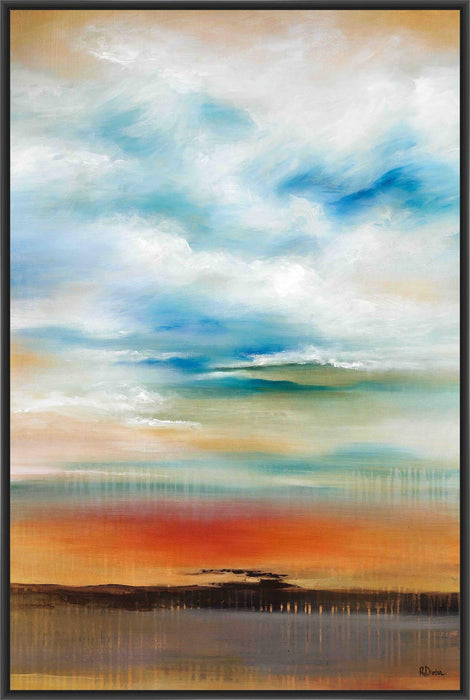 SURRENDER I 22L X 28H Floater Framed Art Giclee Wrapped Canvas