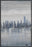 WINTER CITY I 22L X 28H Floater Framed Art Giclee Wrapped Canvas