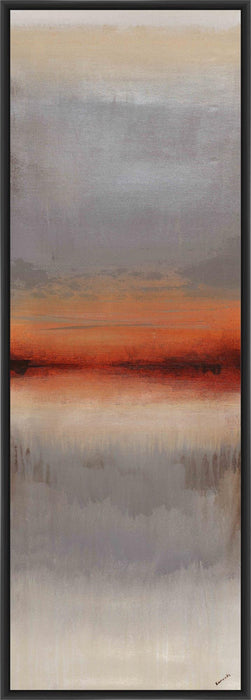 FORCAST V 22L X 28H Floater Framed Art Giclee Wrapped Canvas