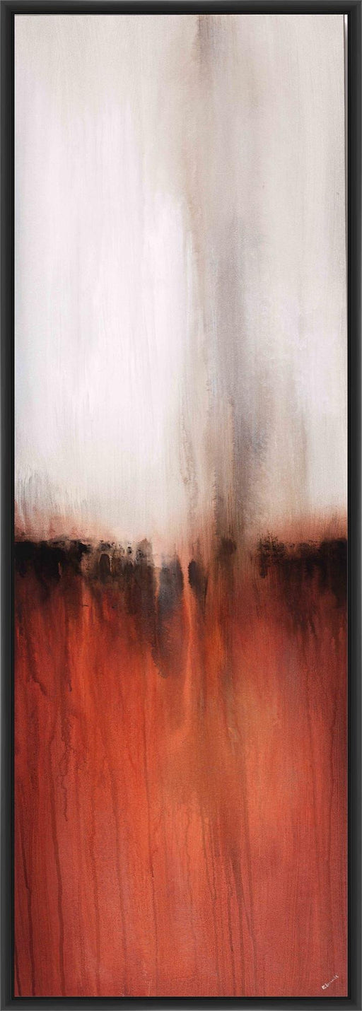 OFF LIMITS V 22L X 28H Floater Framed Art Giclee Wrapped Canvas