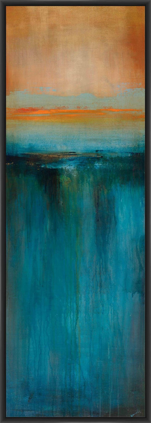 ON THE WAY V 22L X 28H Floater Framed Art Giclee Wrapped Canvas