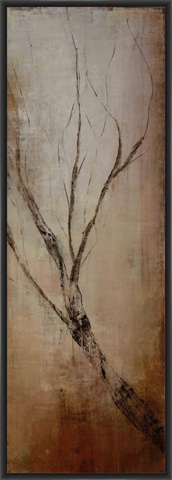 SEASONS III 22L X 28H Floater Framed Art Giclee Wrapped Canvas