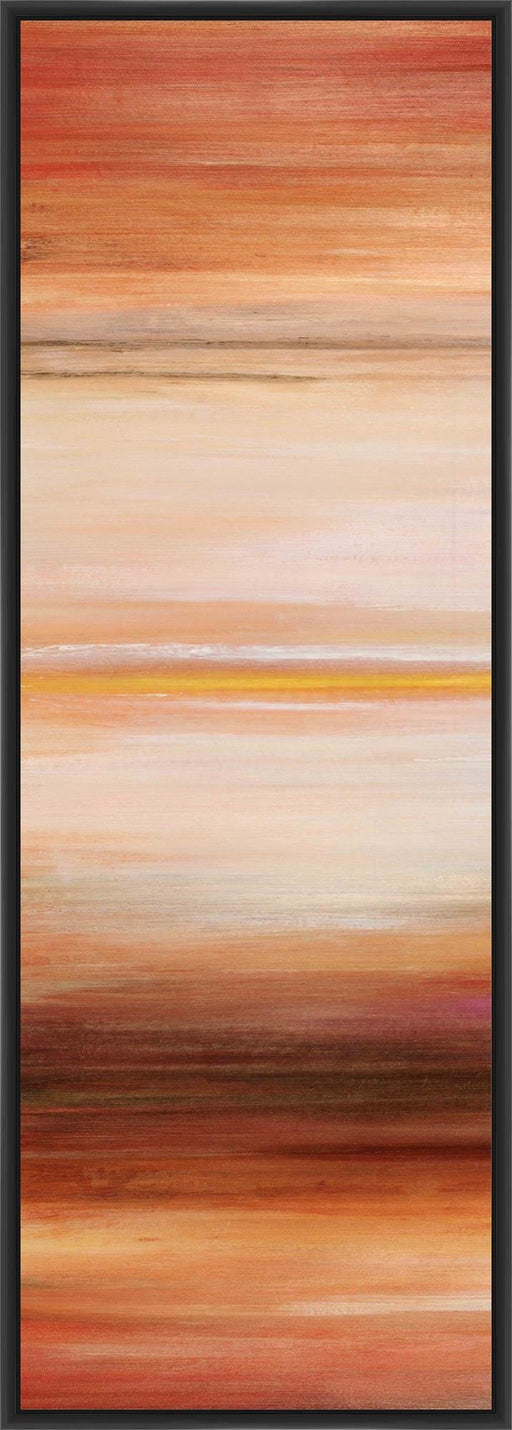 SYNERGY I 22L X 28H Floater Framed Art Giclee Wrapped Canvas