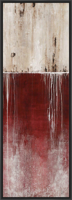 URBAN FRINGE I 22L X 28H Floater Framed Art Giclee Wrapped Canvas