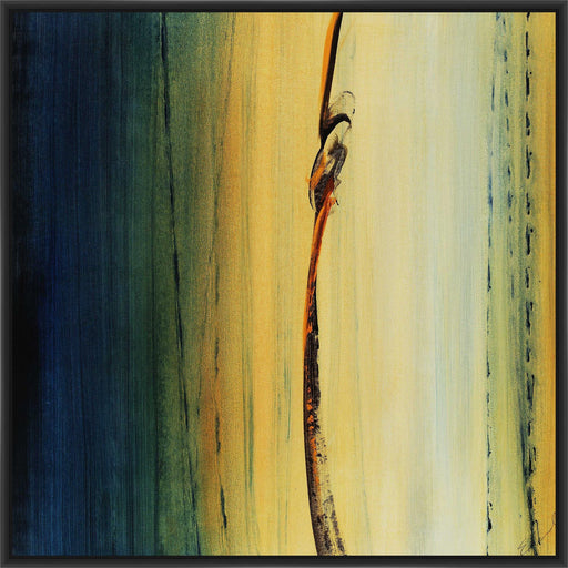 SWAY I 28L X 28H Floater Framed Art Giclee Wrapped Canvas