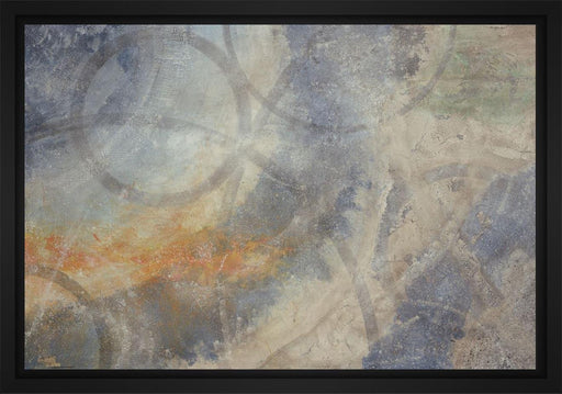 Exoplanet 28L X 22H Floater Framed Art Giclee Wrapped Canvas