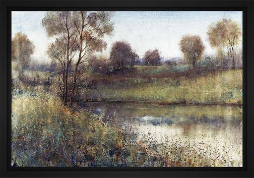 Field And Stream 28L X 22H Floater Framed Art Giclee Wrapped Canvas