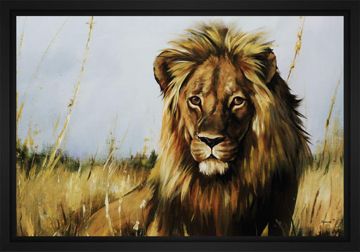 Guardian 28L X 22H Floater Framed Art Giclee Wrapped Canvas