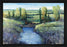 Hidden Pond 28L X 22H Floater Framed Art Giclee Wrapped Canvas