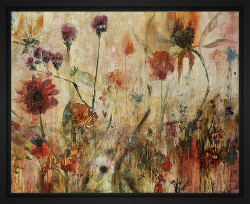 Illuminated Nature 28L X 28H Floater Framed Art Giclee Wrapped Canvas