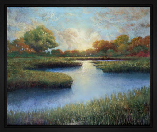 Overture 28L X 22H Floater Framed Art Giclee Wrapped Canvas