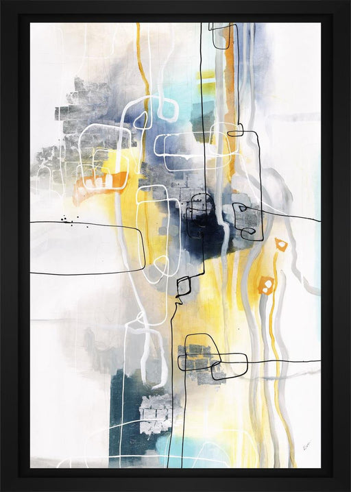 Transport 22L X 28H Floater Framed Art Giclee Wrapped Canvas