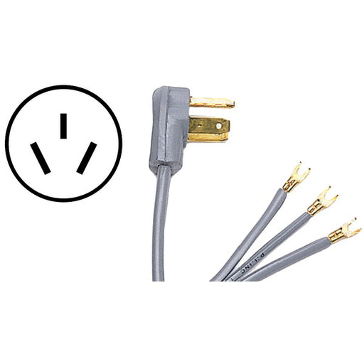 RANGE CORD 40A/5'/3W/O