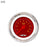 Tachometer Gauge w emblem-Omega Red Red Modern Needles Chrome Trim Rings Style Kit Installed