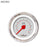 Tachometer Gauge w emblem-Pegged Ash Red Modern Needles Chrome Trim Rings Style Kit Installed