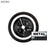 Assembled Turbo Gauge-American Classic Black Face White Classic Needles Black Bezels