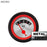 Volt Gauge-American Retro Rodder Red Ring Face Red Classic Needles Black Bezels