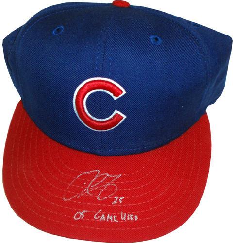 Derrek Lee Game Used Hat