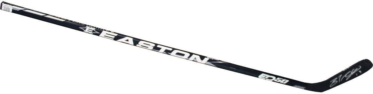 Brad Richards Signed Game Model Easton Stick (Black and Grey)