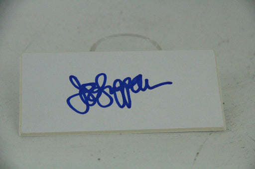 Jeff Suppan Signed White Cut Signature