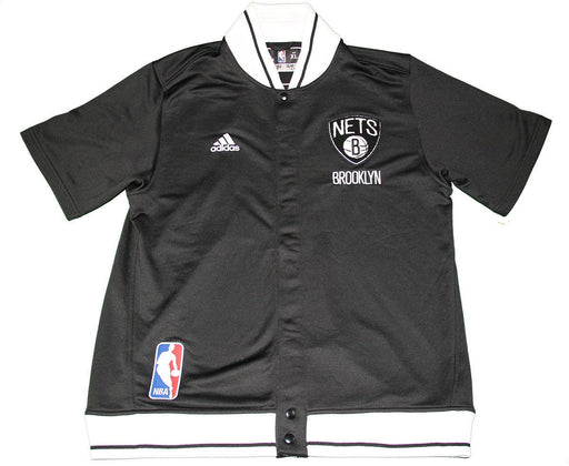 Sergey Karasev Brooklyn Nets 2015-16 Game Used #10 Black Warmup Short Sleeve Jacket (Size 2XL) (12/12/2015 vs. Los Angeles Clippers)