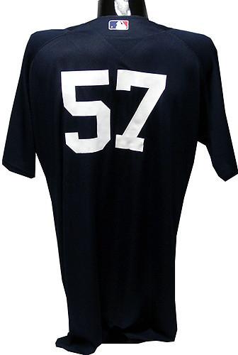 Joe Kerrigan #57 2007 Game Used Home Batting Practice Jersey