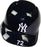 Joseph Corbin Batting Helment - NY Yankees 2014 Season Team Issued #72 Batting Helment (HZ474865)