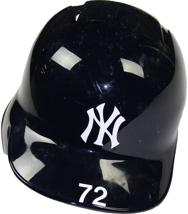 Joseph Corbin Batting Helment - NY Yankees 2014 Season Team Issued #72 Batting Helment (HZ474865)