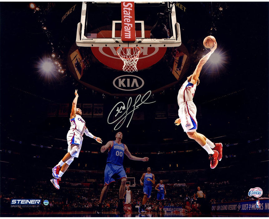 Chris Paul Tossing An Ally-oop Signed 16x20 Photo