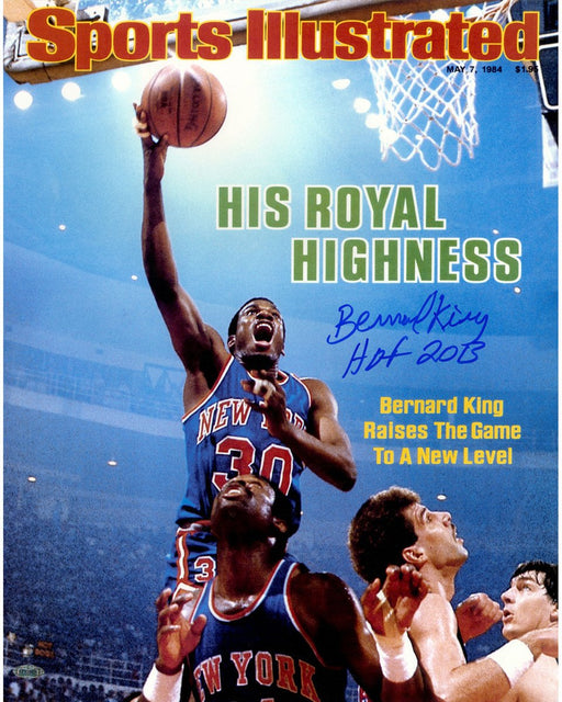 Bernard King Signed Sports Illustrated 16x20 Photo w/ "HOF 2013" Insc