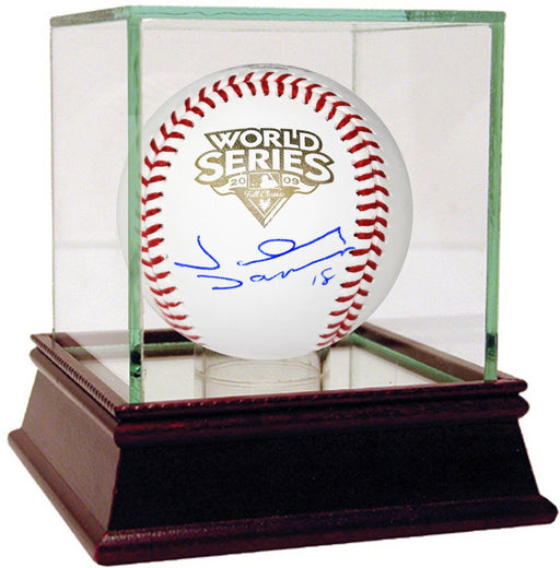 Johnny Damon Signed 2009 WS Baseball