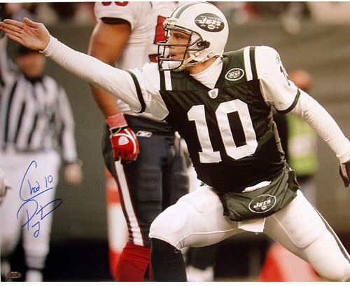 Chad Pennington First Down Point 8x10 Photograph