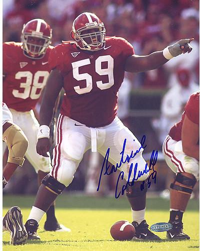 Antoine Caldwell Alabama Pointing At The Line 8x10 Photo