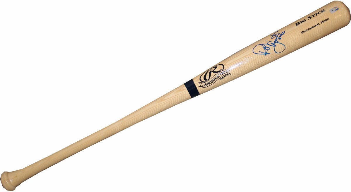 Robin Yount Big Stick Ash Bat w/ 3142 Insc MLB Auth