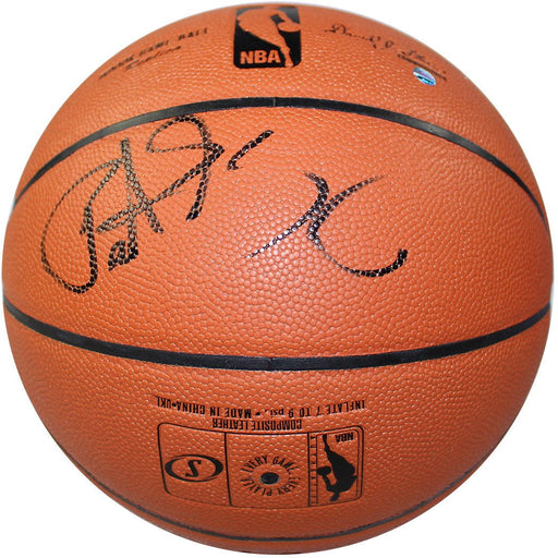 Patrick Ewing Signed NBA Z I/O Basketball