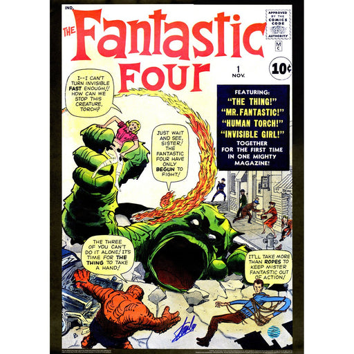 Stan Lee Signed Fantastic Four Nov.1 Cover 20x28 Poster (Stan Lee Holo Only)