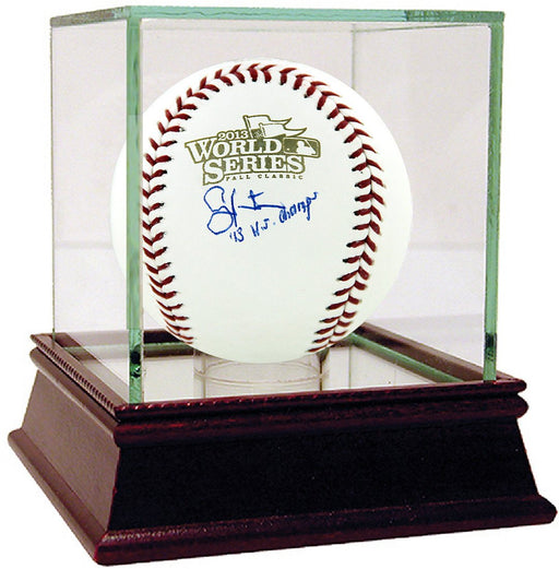 Shane Victorino Signed 2013 World Series Baseball w/ "13 WS Champs" insc