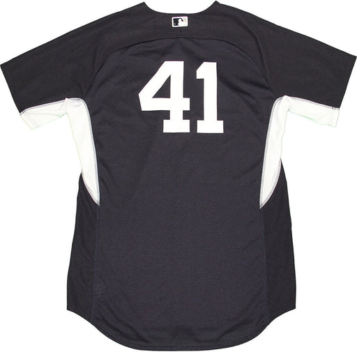 Justin Wilson NY Yankees 2015 Game Used #41 Home BP Top (Spring Training) 3/8/2015(HZ861521)