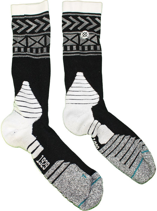 Markel Brown Brooklyn Nets 2015-16 Game Used #22 Black and White 'Black History Month Stance' Socks w/ NBA Logo (Pair)