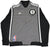 Reggie Evans Jacket - Brooklyn Nets 2013-2014 Season Game Used #30 Grey Black and White Heavy Warmup Jacket (2XL)