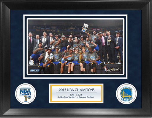 Golden State Warriors 2015 NBA Champions Framed 11x14 Collage