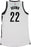 Markel Brown Jersey - Brooklyn Nets 2014-2015 Season Game Used #22 White Jersey (L) (Used 3/2  3/4  3/23  3/27)(BKN01616)